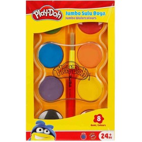 Resim Nessiworld Play-Doh Jumbo Watercolour 8 Colours 