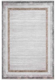 Resim Vivaldi Nüans 1045 Vizon Akrilik Çerçeveli Salon Yolluk Halısı 