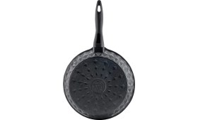 Resim Taç Bella Döküm Kızartma Tavası Siyah 28 cm Sağlıklı Pişirme Deneyimi Sunan Kaliteli Malzeme 