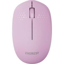 Resim Everest Smw-88 USB Mor 2.4ghz Kablosuz Mouse 