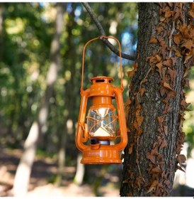 Resim Orcamp Retro Gemici Ve Kamp Lambası Turuncu Out-4210 Çok Renkli 