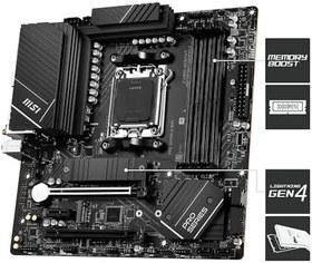 Resim MSI PRO B650M-A WIFI AMD B650 Soket AM5 DDR5 6400(OC) MHz mATX Gaming (Oyuncu) Anakart 