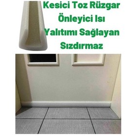 Resim Şeker Portakalım 3 Adet Beyaz Geçmeli Kapı Altı İzolasyon Süngeri 