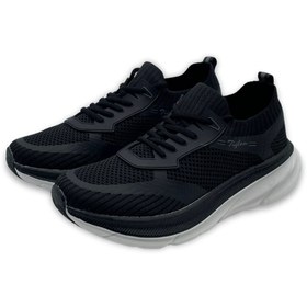 Resim Tiglon Neon Siyah Erkek Spor Ayakkabı 