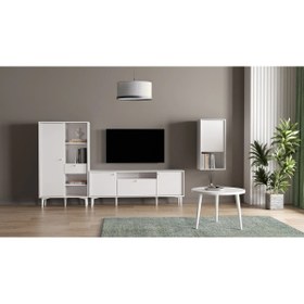 Resim Kelebek Della Tv Üst Asma Dolap 