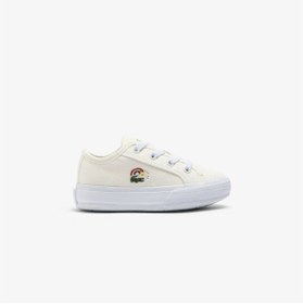 Resim Lacoste Backcourt Çocuk Krem Sneaker 