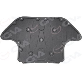 Resim Kaput Izolatoru Klıpslerı Ile Mercedes S-class W222 2014 A2226820026 