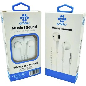 Resim Mikrofonlu Hifi Stereo Bas Kulaklık Arbaks ARB-105 
