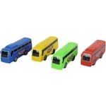 Resim Nzm 281 Oyuncak 4'lü Otobüs Seti 