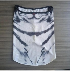 Resim Zyzqstore 2024 Yaz Bisiklet Boyun Maskesi, Entegre Güneş Korumalı, Çok Renkli Çok Renkli 