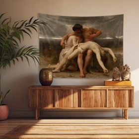 Resim The First Mourning Duvar Örtüsü - 60 cm x 90 cm 