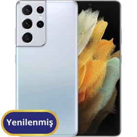 Resim Samsung S21 Ultra Yenilenmiş TR Garanti | 128 GB 4 GB Gümüş 