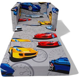 Resim LENSA HOME Çocuk Koltuğu Komple Sünger Katlanabilir Yataklı (0-4 YAŞ) Gri Araba 