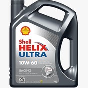 Resim Shell Helix Ultra Racing 10W-60 Tam Sentetik 4 lt Benzin-Dizel Motor Yağı Üretim:2021 