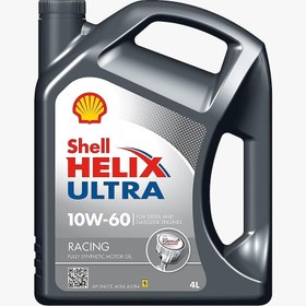 Resim Shell Helix Ultra Racing 10W-60 Tam Sentetik 4 lt Benzin-Dizel Motor Yağı Üretim:2021 