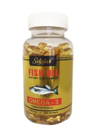 Resim Selpiar Omega 3 Balık Yağı 1000 MG 200 Kapsül 