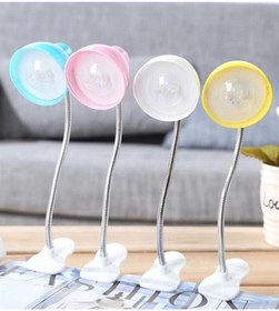 Resim efmues Okuma kitap Lambası Mini Akrobat Mandallı Led Işıklı Kitap Okuma Lambası 1 adet 