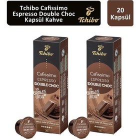Resim Tchibo Cafissimo Espresso Double Choc Kapsül Kahve 2 x 10 Kapsül 