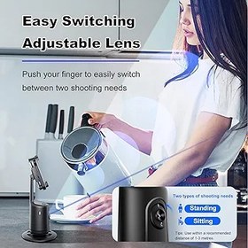 Resim kajilai Akıllı Telefon için Gimbal Sabitleyici, Cep Telefonu için Akıllı Telefon Gimbal Yüz Tanıma Bulut Platformu Tripod özellikli APP Gerekmez Yüz İzleme ile Video Kaydı için çoklu sahne uygulaması 