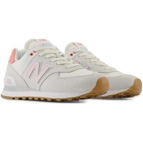 Resim New Balance Wl574ıpk Lıfestyle Women Shoes Beyaz Kadın Sneaker Gri 