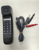 Resim KAREL Test Telefonu Siyah (kesmeli Kesmesiz Test Kablolu) 