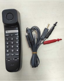 Resim KAREL Test Telefonu Siyah (kesmeli Kesmesiz Test Kablolu) 