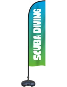 Resim Scuba Diving Yelken Bayrak 