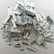 Resim 62 adet 0.24X0.984 inç 6X25mm Gümüş Ayna Mozaik Cam Renkli Mozaik Dikdörtgen Karo El Sanatları Malzeme Paketi, Yaratıcı DIY Fincan/Mum Tutucu/Dekorasyon için Kullanılır, Fotoğraf Çerçevesi/Dolap Kapısı/Arka Panel/Tezgah/M 