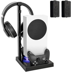 Resim Sones İplay Xbox Series S İçin Soğutma Braketi, Tutacak Ve Şarj Tabanı Siyah 