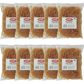 Resim Ekoset 180X3Mm Geniş Kauçuk Paket Ambalaj Kasa Lastiği 1.000 Adet 