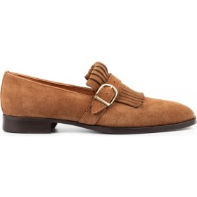 Resim Zerbay Neblina Püsküllü Mikrolight Taban Loafer Hakiki Deri Süet Erkek Klasik Ayakkabı, Monkstrap 