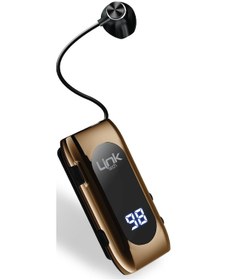 Resim Linktech V80 Pro Bluetooth Kulaklık Ekranlı Makaralı Titreşimli 