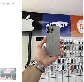 Resim Apple iPhone 15 Pro Max İkinci El YD | 256 GB | Natürel Titanyum 