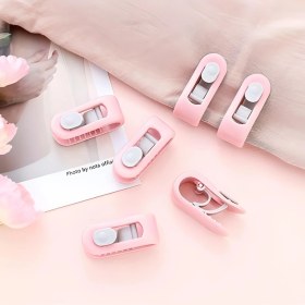 Resim Mbb E-Ticaret Mbb Eticaret 4 Adet Iğnesiz Yorgan Çarşaf ve Perde Tutucu Sabitleyici Kaydırmaz Örtü Düzenleyici Klips 