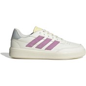 Resim adidas Bej IF6462 Adidas COURTBLOCK Kadın Spor Ayakkabı 