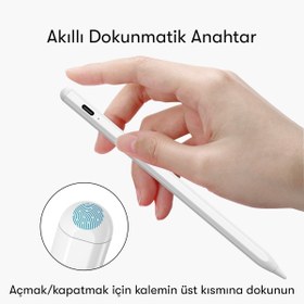 Resim teknosepetim Dokunmatik Stylus Kalem Pen 125 20 Saat Çalışma 1 Yıl Bekleme Süreli 1.5 Mm Uçlu 