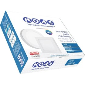 Resim Noas 18W Sıva Üstü Kare LED Panel Beyaz Işık YL15-1800 