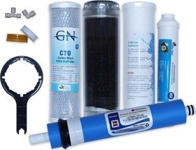 Resim Su Arıtma Cihazı 5’li Set Lg Mebranlı İhlas ve Açık Kasa Tüm Cihazlara Uyumludur 