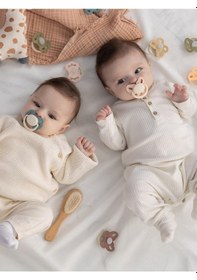 Resim Mooma Palyaço ve Kelebek Emzik No:1 - Mavi Mavi-yeşil 