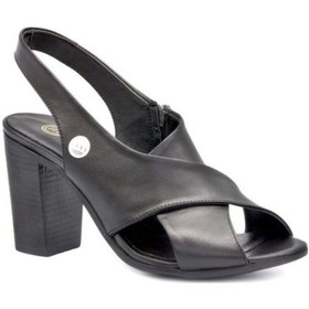 Resim Mammamia Kadın Siyah Sandalet Siyah 