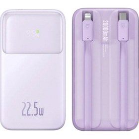 Resim Baseus Comet Series 20000 mAh 22.5 W Hızlı Şarj Dijital Powerbank 