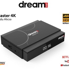 Resim Dreamstar Master 4K Linux Uydu Alicisi | Dört Çekirdekli İşlemci | Dahili WiFi 