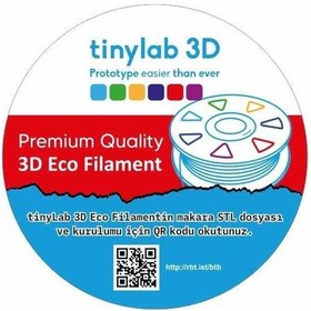 Resim Tinylab Eco Pla Filament - 1.75mm Siyah 