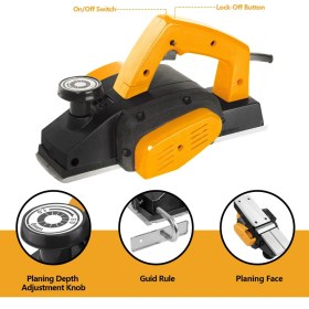 Resim Millian Italian Technology Çift Bıçaklı 2800 W Planya Rende Makinesi Magnezyum Gövde 82 mm 