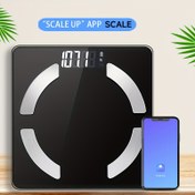 Resim Akıllı Terlik Yüksek Hassasiyetli Elektronik Terlik HD Ekran 181.44 KG Banyo Terliği Veri Analizi BMI Kas Nem Değeri Vücut Terliği Mobil Uygulama Bağlantısı 