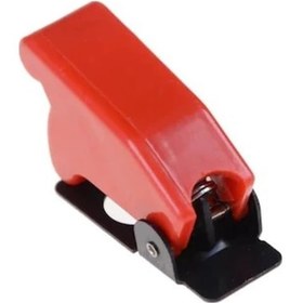 Resim IC-161B Toggle Switch Emniyet Kapağı Ø12mm için Kırmızı 25Adet 