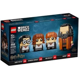 Resim LEGO® Brickheadz 40495 Harry Hermione Ron ve Hagrid 466 Parça 
