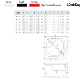 Resim Oval Küvet | Jakuzi | h: 45cm | Mod - 80x80 / Kırmızı / 1 Kişilik 