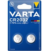 Resim Varta Cr2032 Lityum 3 Volt Düğme Para Pil 2 Li Paket 