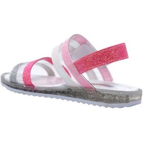Resim Kız Çocuk Bebe-patik Ortopedik Sandalet Gümüş - Pembe 